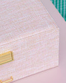 Boîte À Bijoux Denise Effet Lin