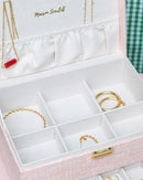 Denise Linen Effect Jewelry Box