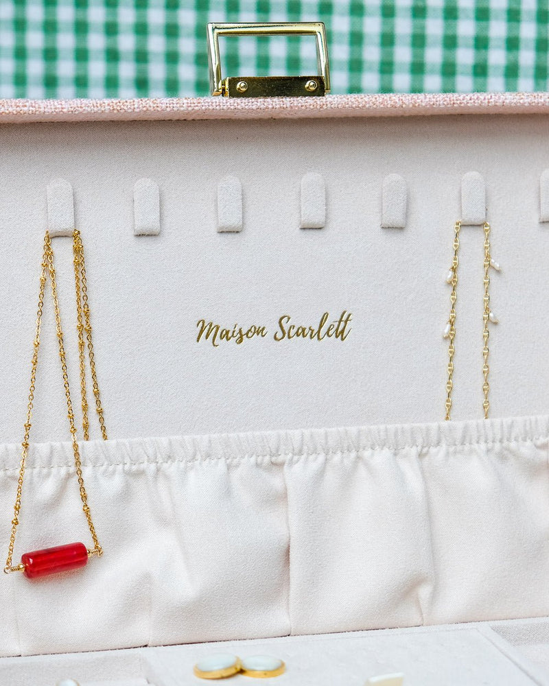 Boîte À Bijoux Denise Effet Lin