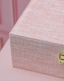 Boîte À Bijoux Louise Effet Lin