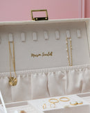 Boîte À Bijoux Louise Effet Lin