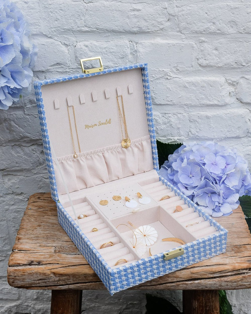 Boîte À Bijoux Anne En Pied-De-Poule