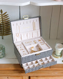 Boîte À Bijoux Denise En Pied-De-Poule