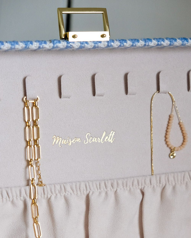 Boîte À Bijoux Denise En Pied-De-Poule