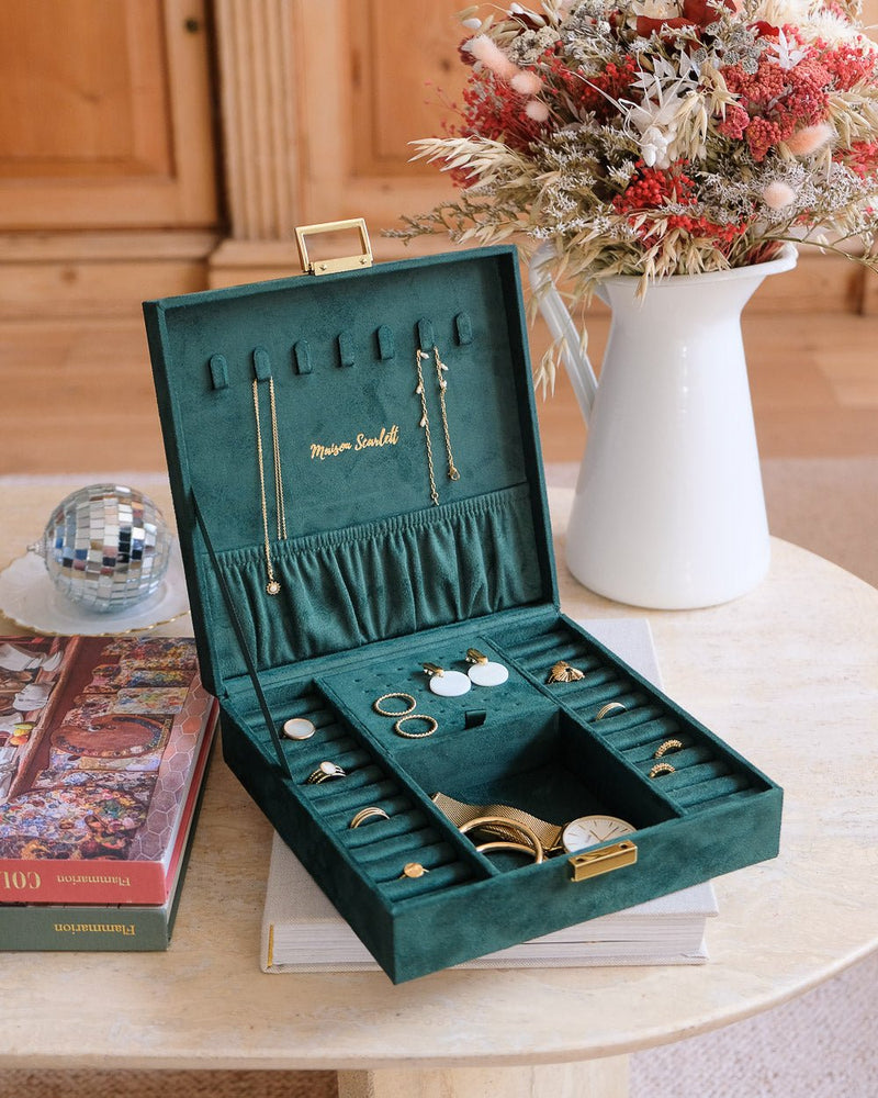 Boîte À Bijoux Anne Velours