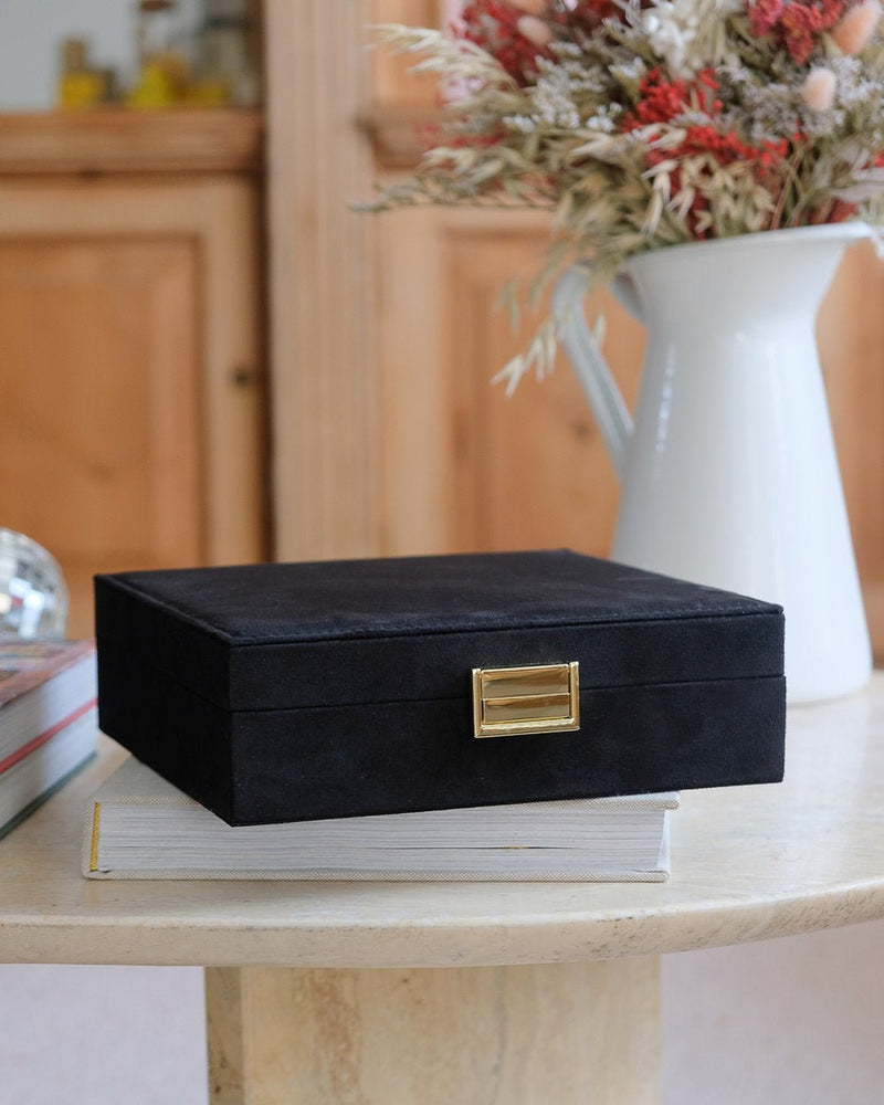 Boîte À Bijoux Anne En Velours
