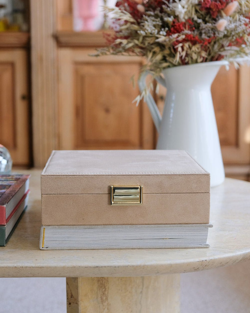 Boîte À Bijoux Anne En Velours