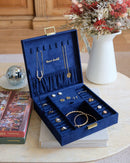 Boîte À Bijoux Anne En Velours