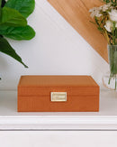 Boîte À Bijoux Anne En Velours Côtelé