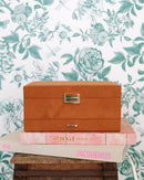 Boîte À Bijoux Denise En Velours Côtelé