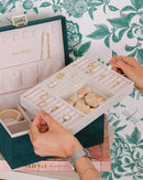 Boîte À Bijoux Denise En Velours Côtelé