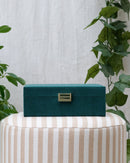 Boîte À Bijoux Louise Velours Côtelé