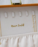 Boîte À Bijoux Louise Velours Côtelé