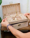 Boîte À Bijoux Louise Velours