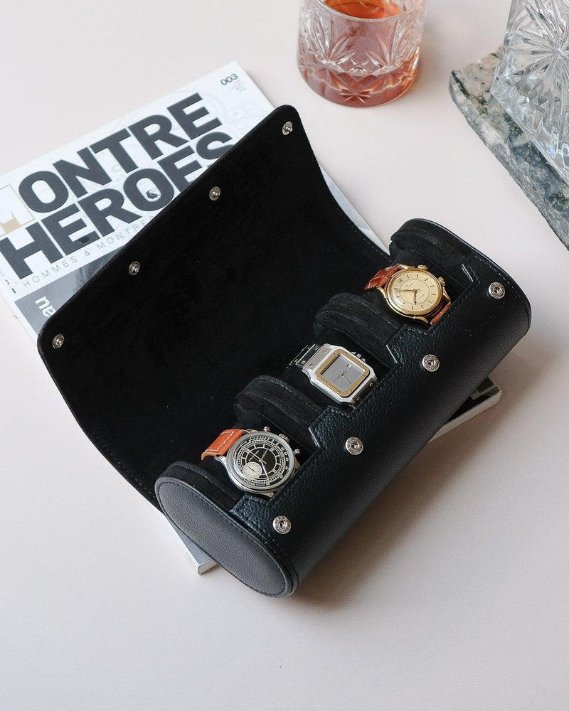 Boîte À Montres De Voyage James 3 Emplacements