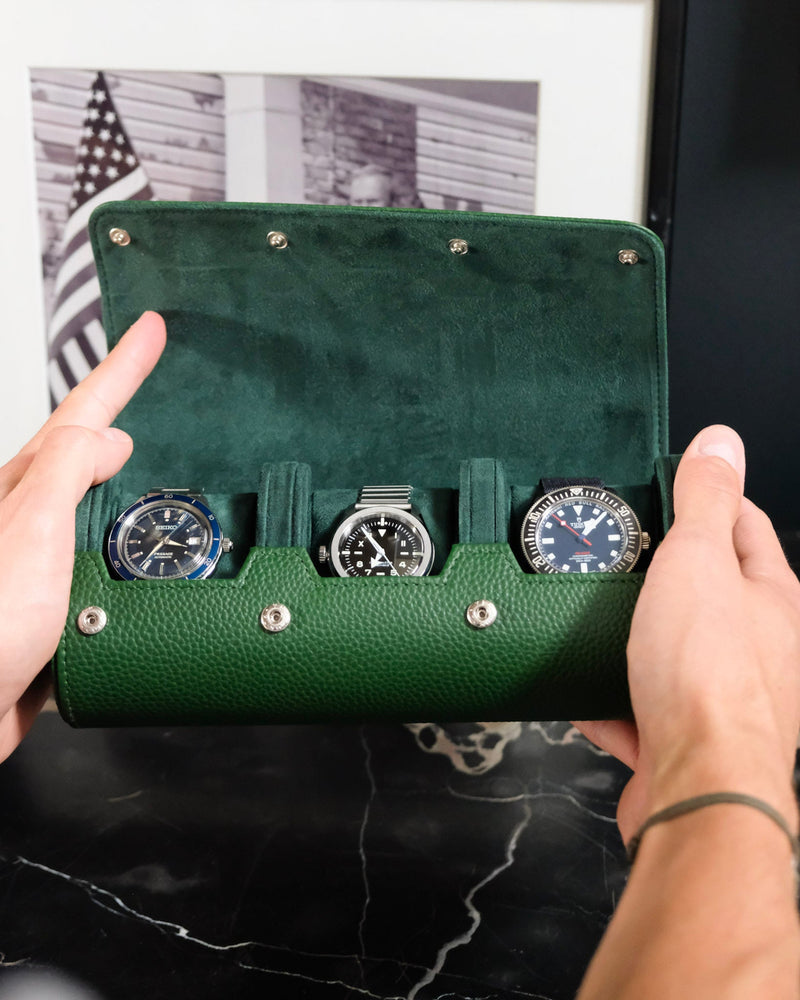 Boîte À Montres De Voyage James 3 Emplacements