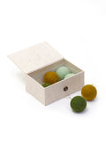Set De 6 Bolas De Navidad - Harmonía Oliva