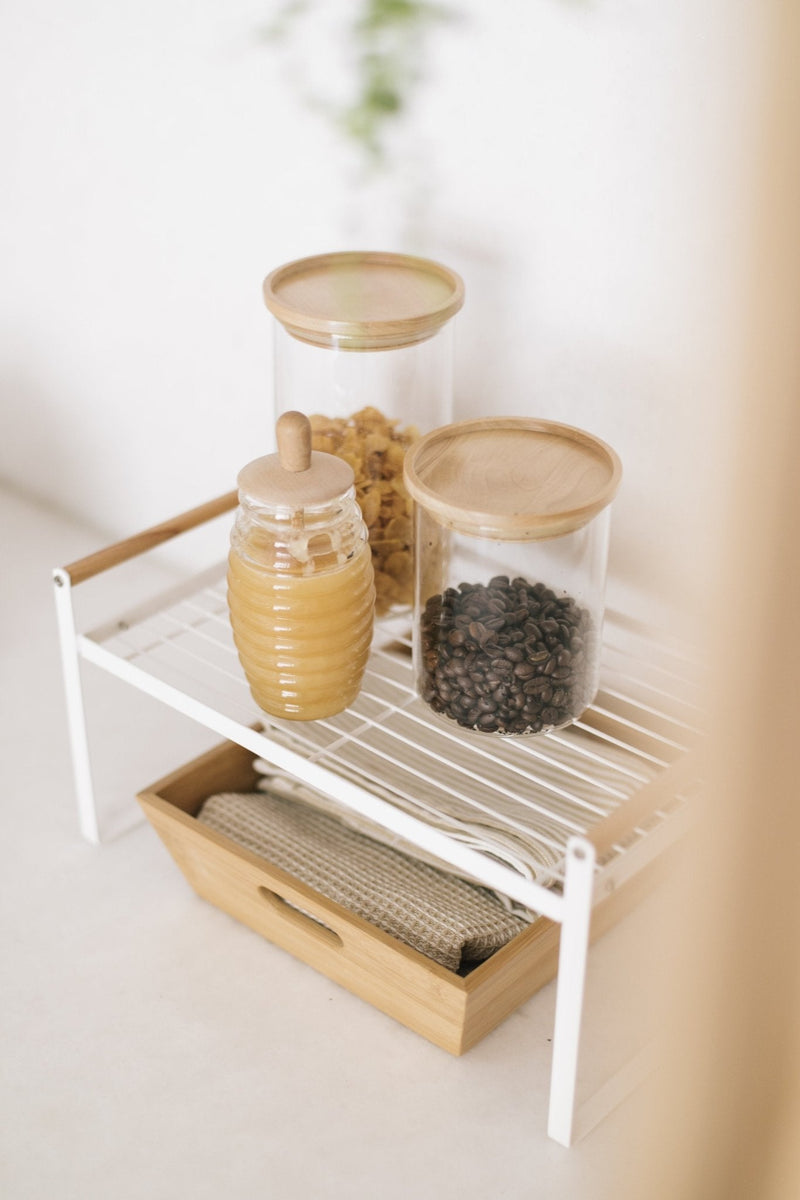 Andrea House - Glass And Wood Box - Transparent