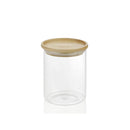 Andrea House - Glass And Wood Box - Transparent