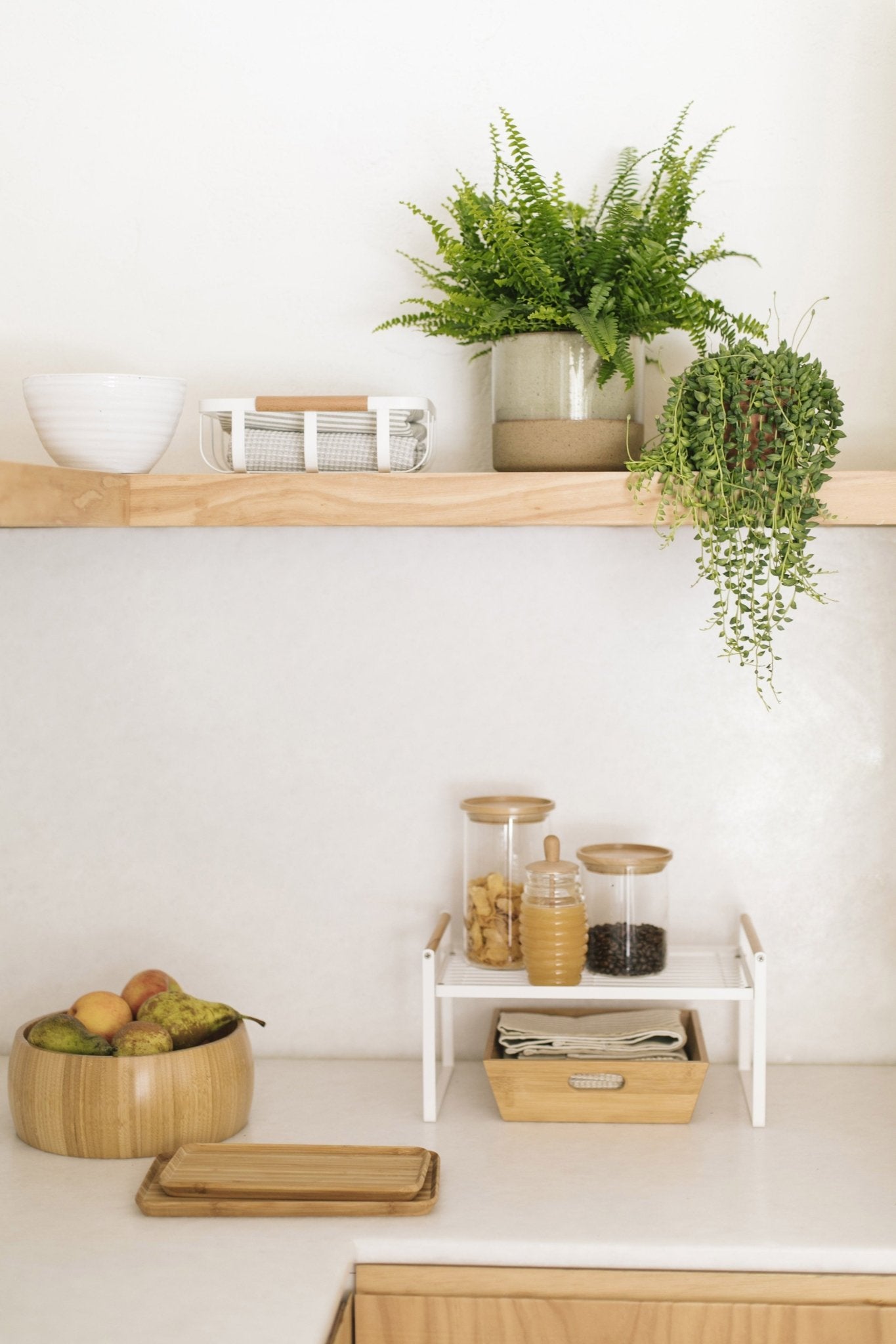 Caja De Vidrio Y Madera - Transparente