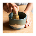 Bol À Matcha En Grès - Chawan Vert