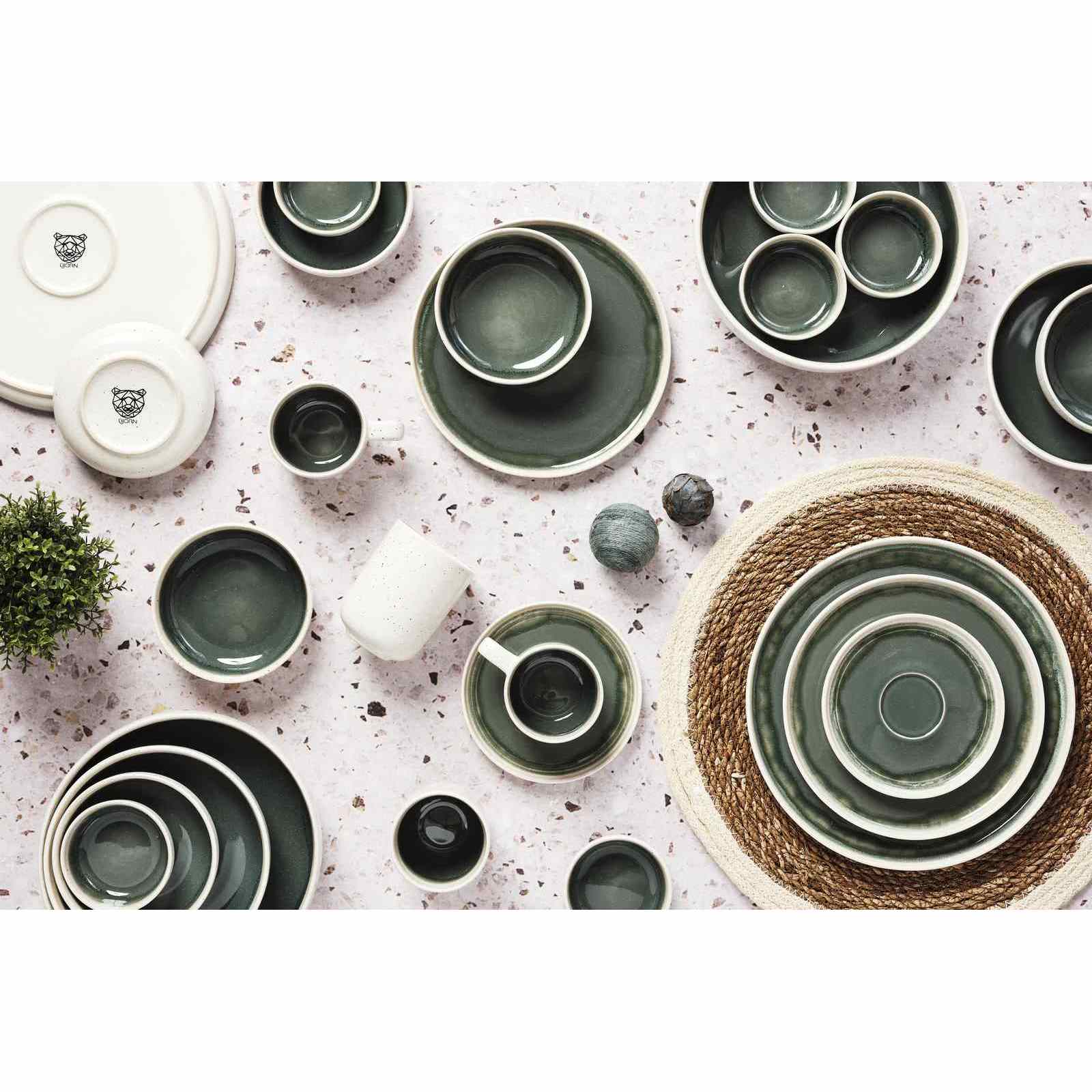 Oxygen - 6 Bowls - Verdigris