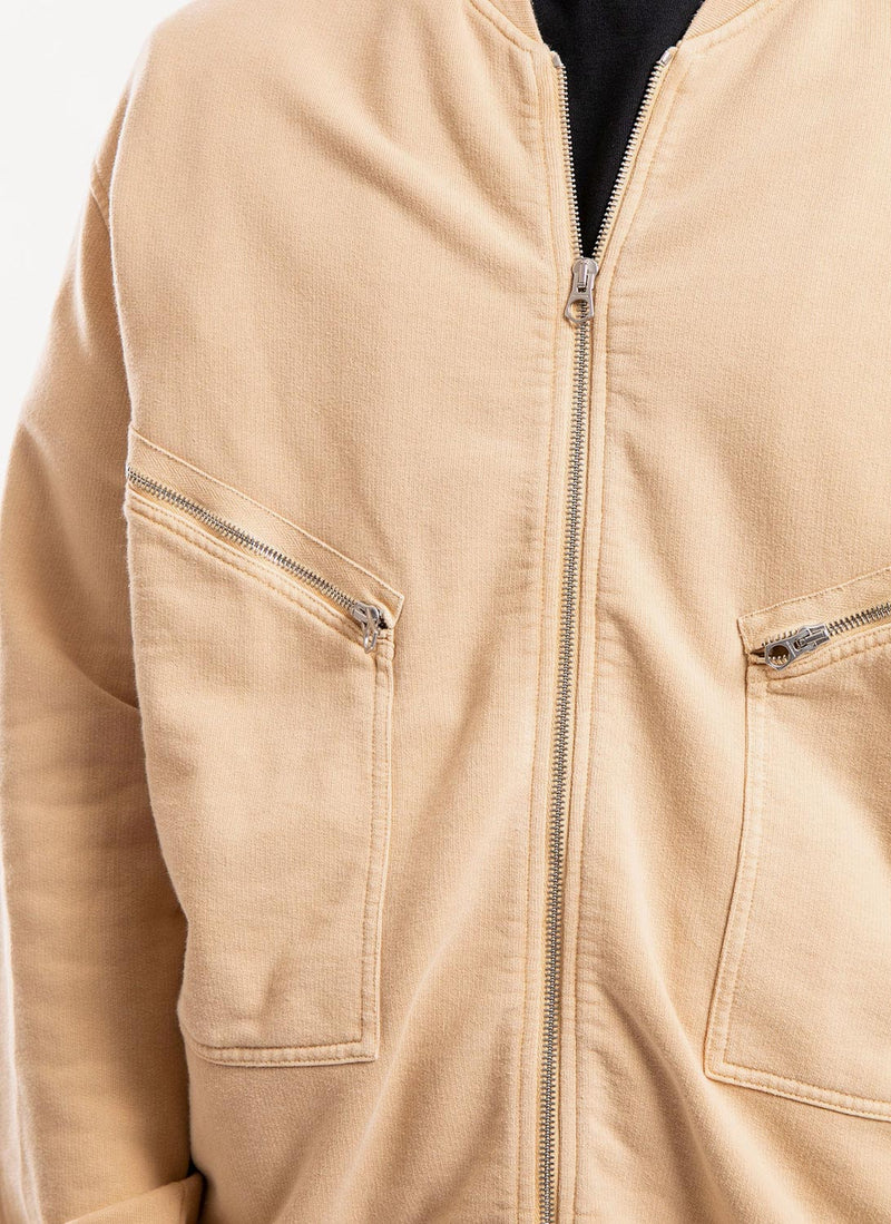 Jil Sander - Bomber Oversize - Dark Beige - Homme