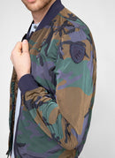 Blauer - Bombers Camouflage - Blu Zaffiro - Homme