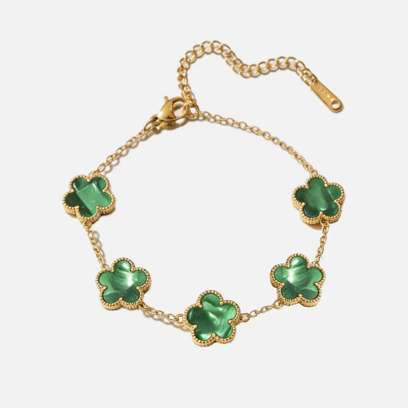 Pulsera de la felicidad verde