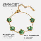 Bracelet Bonheur Vert