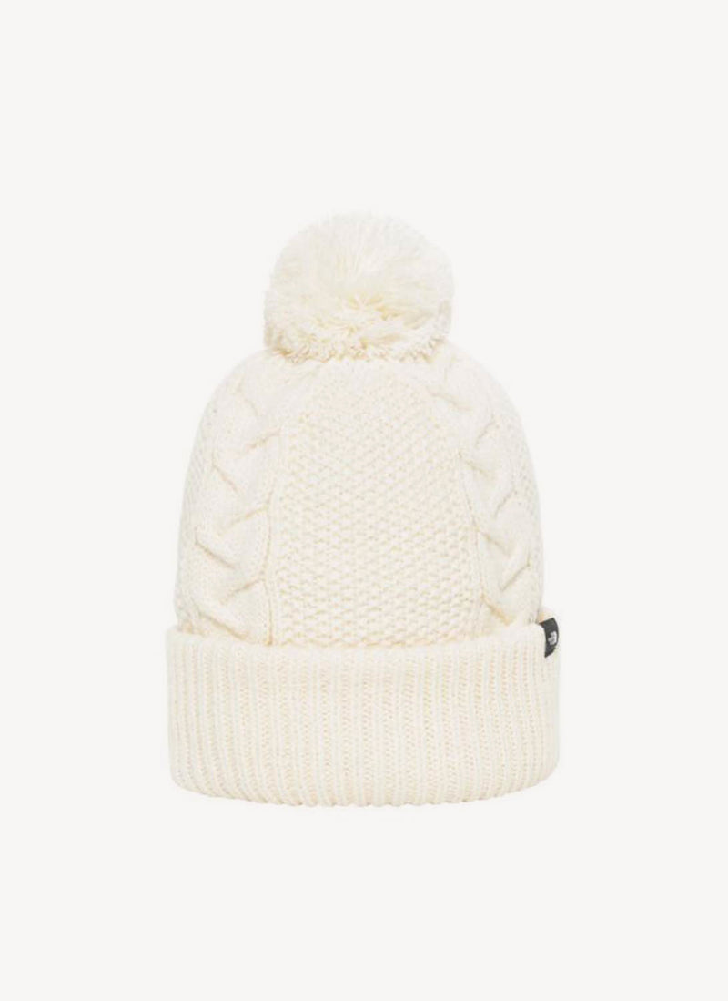 The North Face - Bonnet Cable Minna - Vintage White - Femme