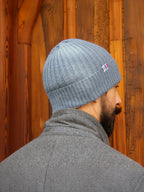 Bonnet Coton Recyclé Bleu Clair - Femme