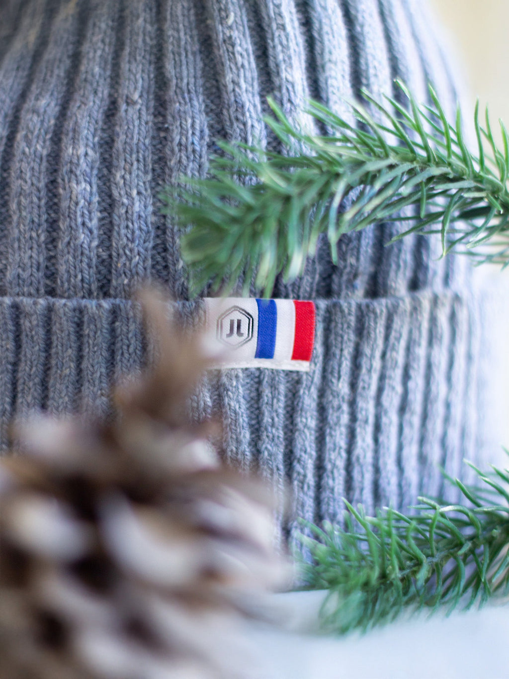 Bonnet Coton Recyclé Bleu Clair - Femme
