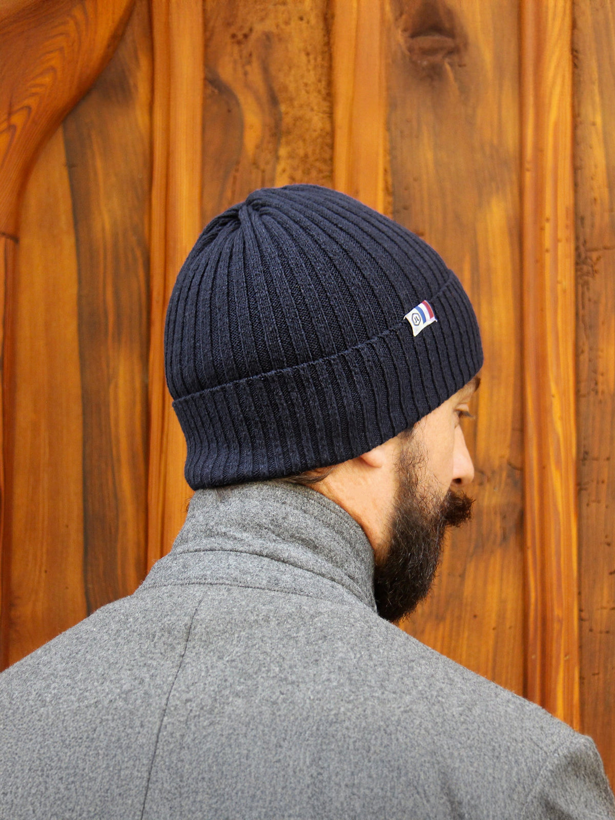 Bonnet Coton Recyclé Bleu - Femme