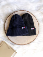 Bonnet Coton Recyclé Bleu - Femme