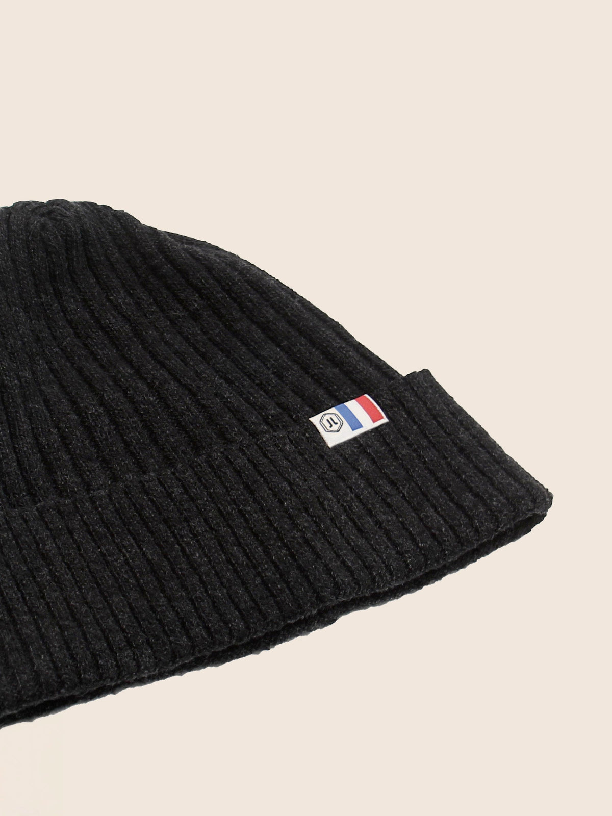 Bonnet Coton Recyclé Noir - Femme