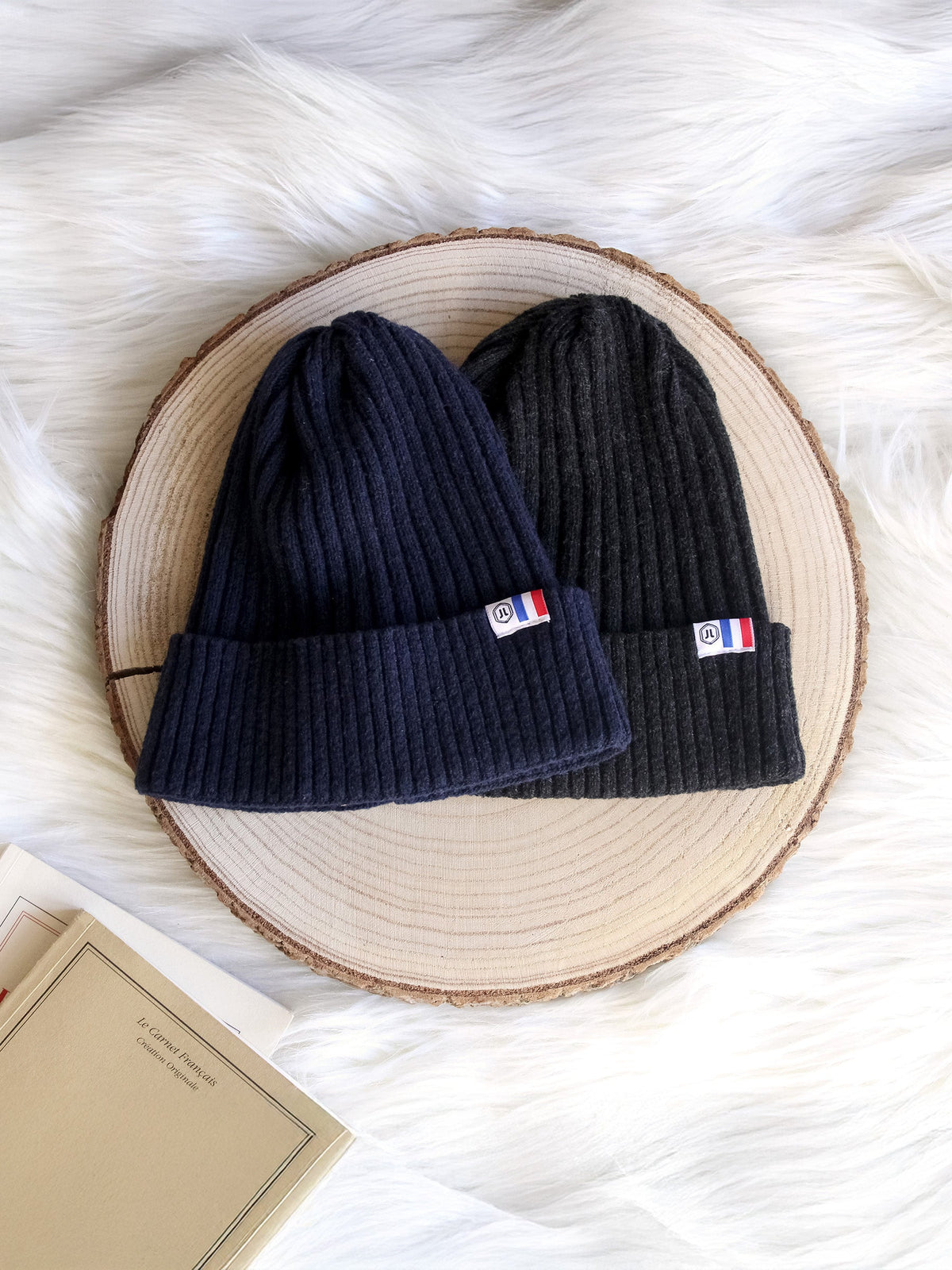Bonnet Coton Recyclé Noir - Femme