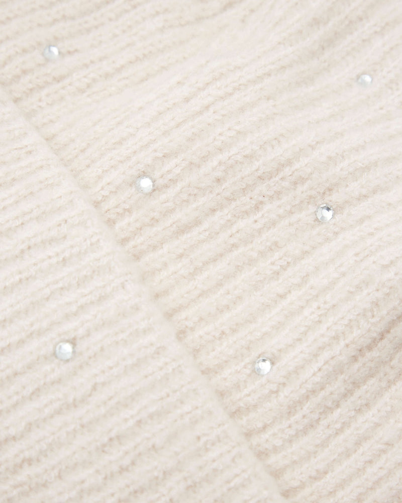 BONNET DOU/STUD ÉCRU - minelli.fr