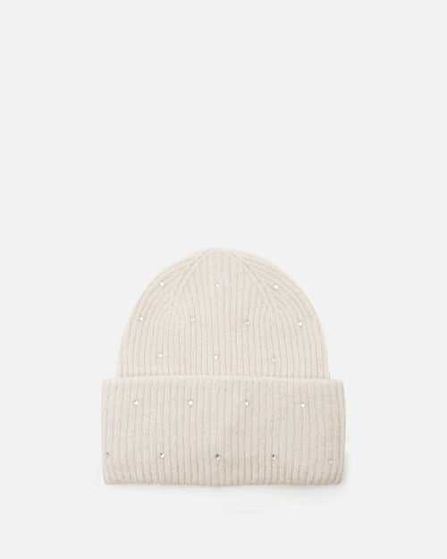 BONNET DOU/STUD ÉCRU - minelli.fr