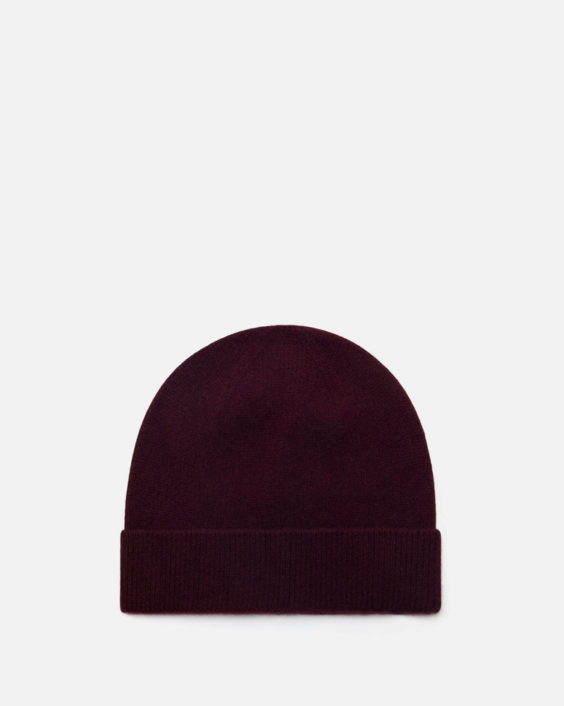 BONNET EMILIA CACHEMIRE BORDEAUX - minelli.fr