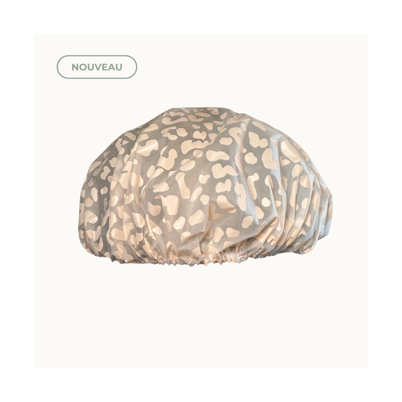 Bonnet De Douche Léopard