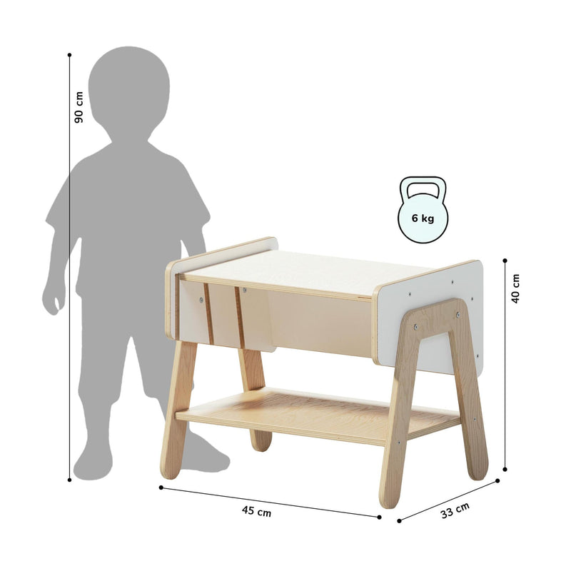 Bibliothèque Enfant & Siège 2-En-1 – Lilu