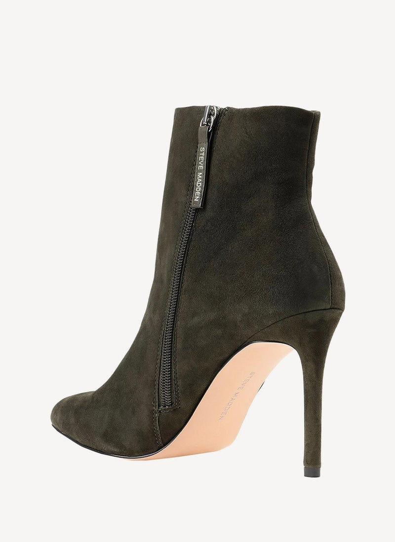 Steve Madden - Boots Clovers - Olive Suede - Femme