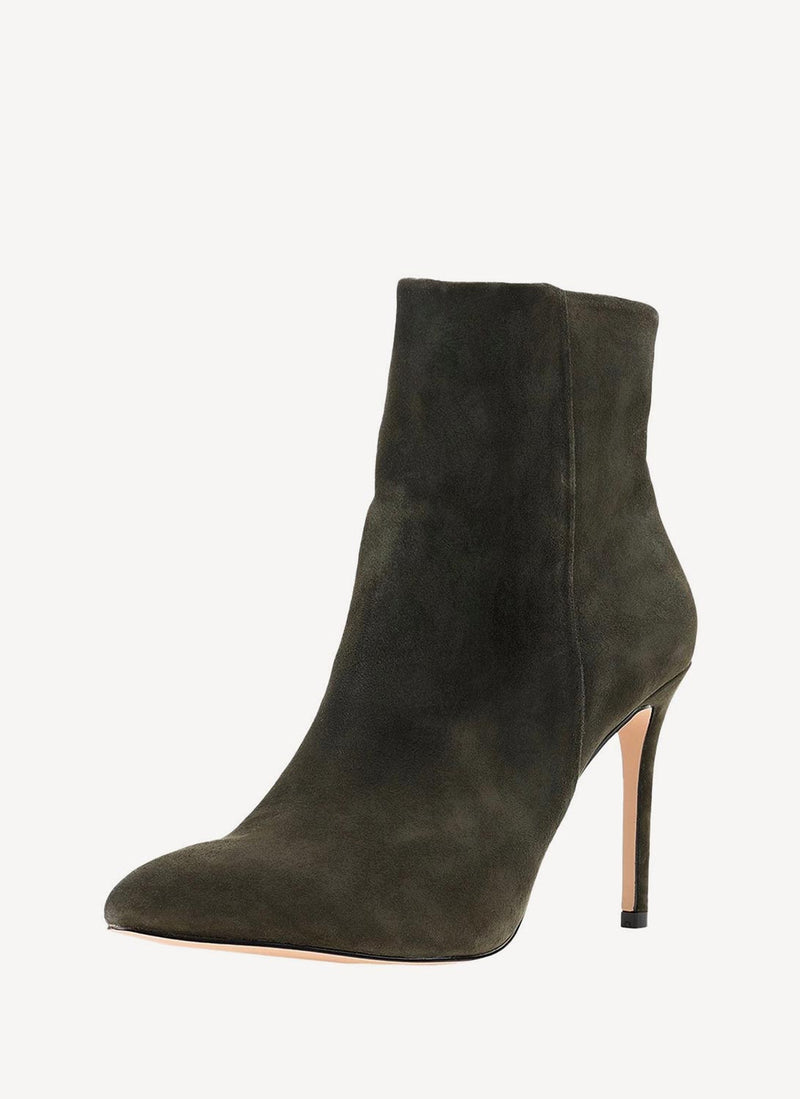 Steve Madden - Boots Clovers - Olive Suede - Femme