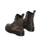 Dr Martens - Botas Jadon con tachuelas - Marrón