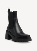 Steve Madden - Boots Parkway - Black Leather - Femme