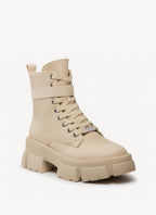 Steve Madden - Boots Tanker-P - Ecru - Mujer