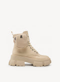 Steve Madden - Boots Tanker-P - Ecru - Mujer