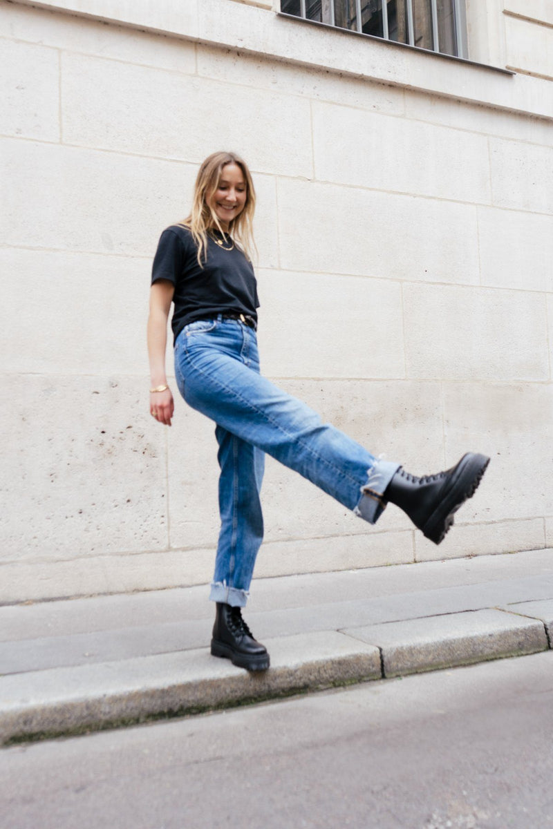 Dr Martens - V Jadon Il Mono Boots - Black