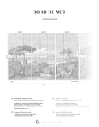 Wandbild Bord De Mer – Grisaille